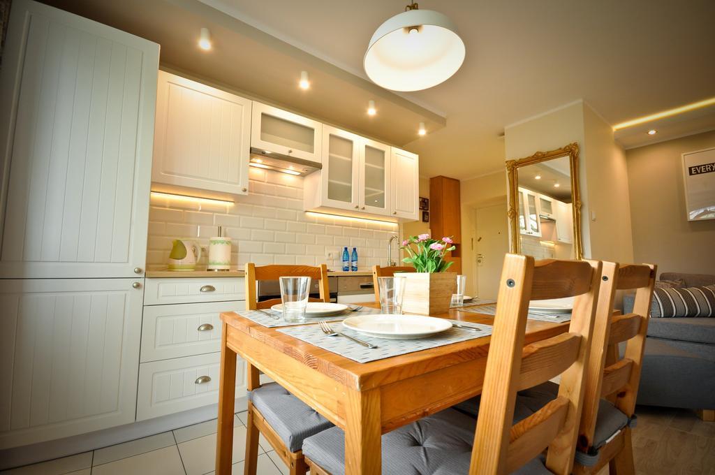 Unique Apartment Okrzei Zoppot Zimmer foto
