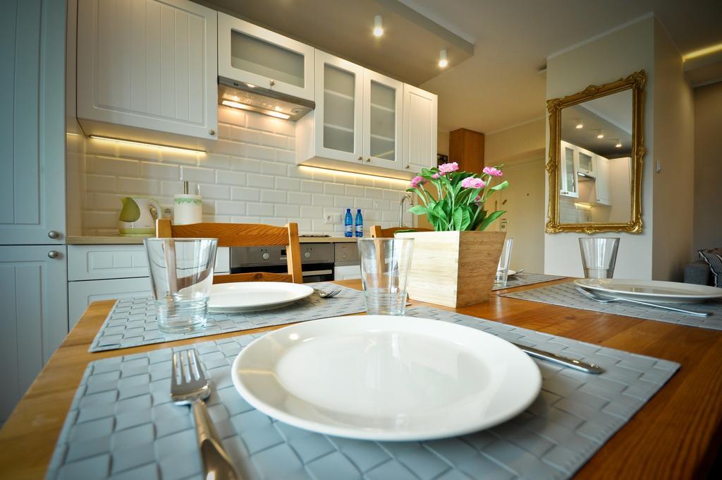 Unique Apartment Okrzei Zoppot Zimmer foto