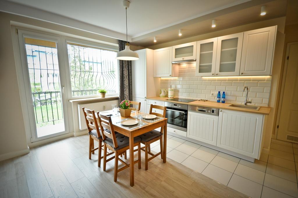 Unique Apartment Okrzei Zoppot Zimmer foto