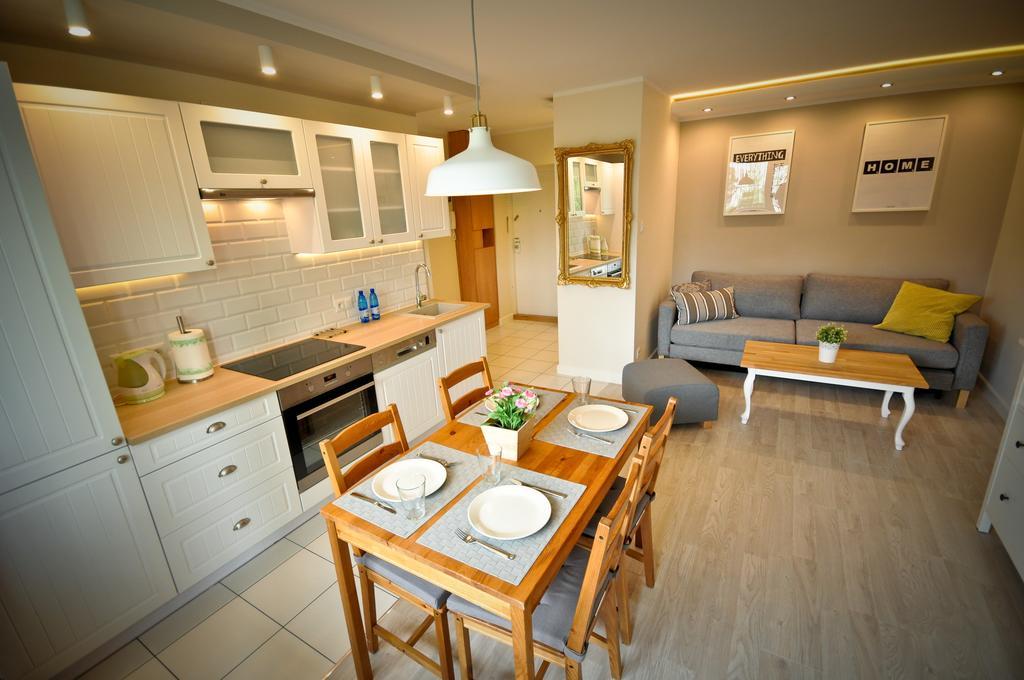 Unique Apartment Okrzei Zoppot Zimmer foto